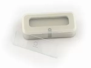 Kalibrációs kombinált tárgylemez 0.1mm és 0.01mm gravírozással