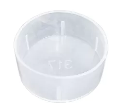 Műanyag porvédő sapka (1.25") átlátszó