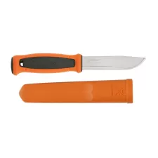 Morakniv Kansbol Hunting (S) Kés, Tokkal, Oliva-vérnarancs