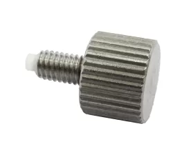 Metrikus csavar M3 menettel, 10 mm hosszú, műanyag betéttel